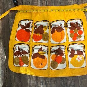 NWOT Vintage Hand-sewn Waist Aprons Terry Cloth